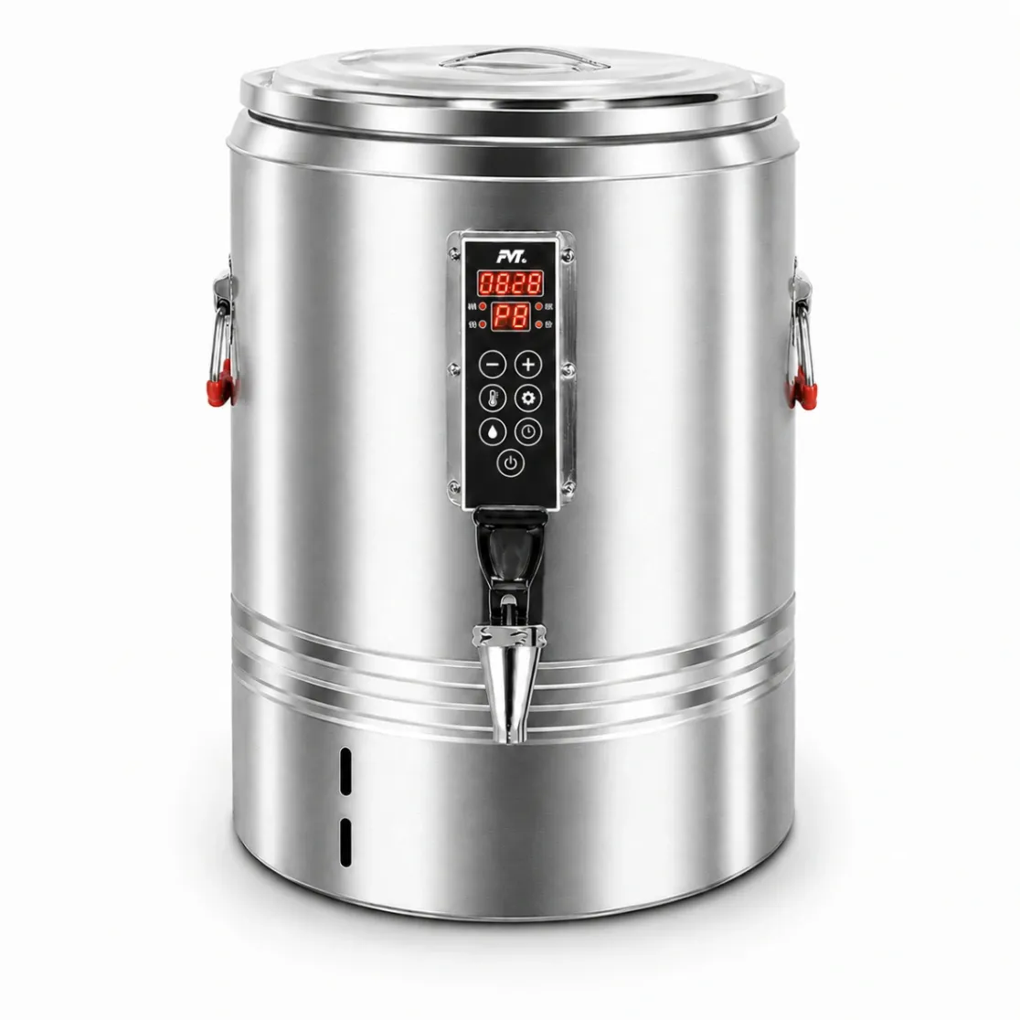 Cocina comercial de acero inoxidable y urna hirviendo con control digital - Sopa Stewing Pot - foodmachtech