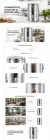 Cocina comercial de acero inoxidable y urna hirviendo con control digital - Sopa Stewing Pot - foodmachtech