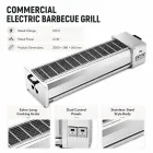 Parrilla eléctrica comercial de la barbacoa con los paneles de control duales y la ventilación lateral - Horno - foodmachtech