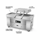 Double-Chamber Vacuum Packaging Machine, 304 Stainless Steel, High Efficiency for Meat, Seafood & Prepared Food - Packaging Machine - foodmachtech
