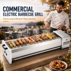 Parrilla eléctrica comercial de la barbacoa con los paneles de control duales y la ventilación lateral - Horno - foodmachtech