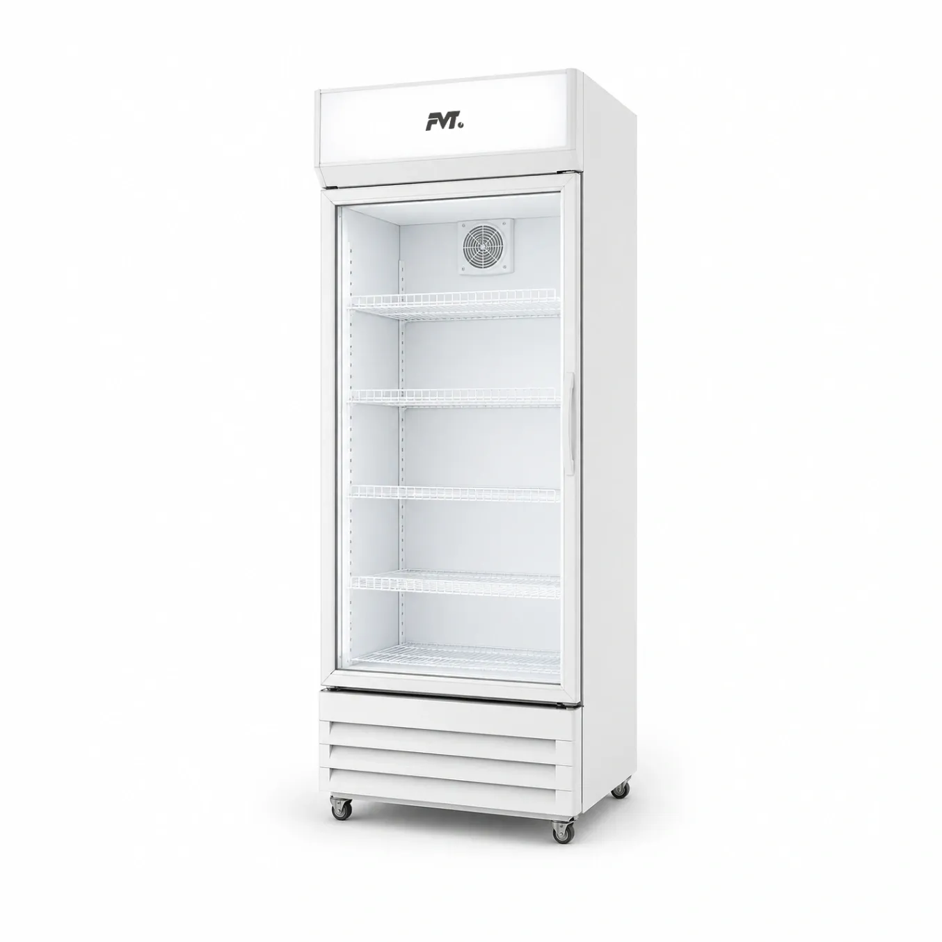 Kommerzielle eintürige Getränke anzeige Kühler-klares Glas, zuverlässige Kühlung - Vitrine - Food Mach Tech