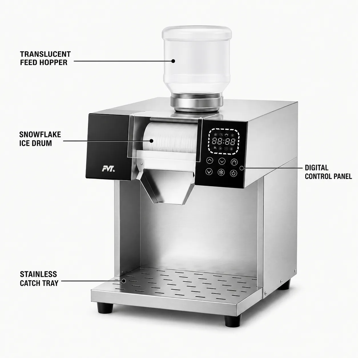 Kommerzielle Schneeflocke-Eismaschine - Eismaschine - Food Mach Tech