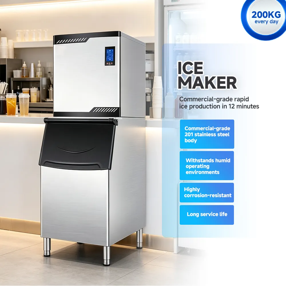 Fabricante de hielo 200kg - Fabricante de hielo - foodmachtech