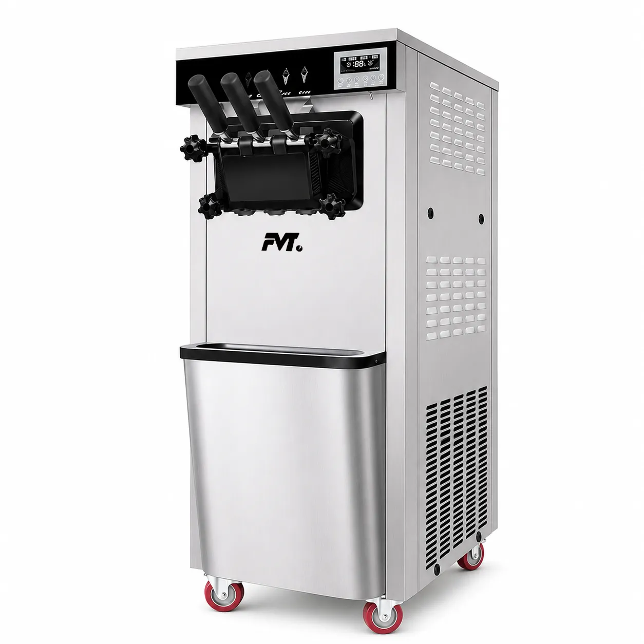 Máy phục vụ mềm ba đầu - Máy làm kem - Food Mach Tech