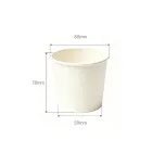 Disposable Ice Cream Paper Bowl - Consumables - foodmachtech