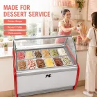 Air‑Cooled Ice Cream Display - Display Case - foodmachtech