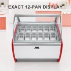 Air‑Cooled Ice Cream Display - Display Case - foodmachtech