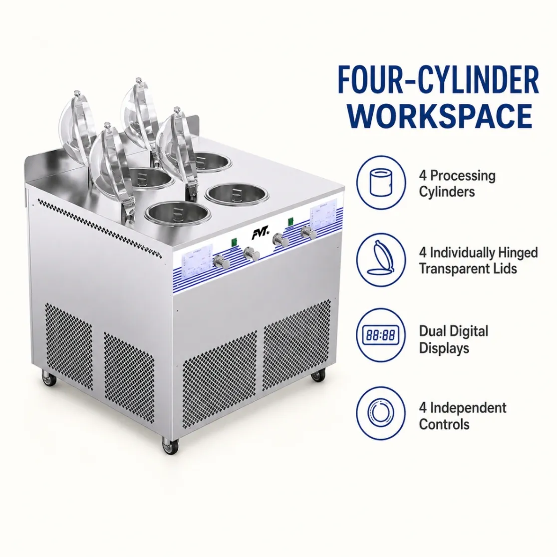 Machine italienne commerciale de gelato - Machine à crème glacée - foodmachtech