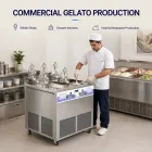 Machine italienne commerciale de gelato - Machine à crème glacée - foodmachtech