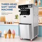 آلة تقديم ناعمة من threehead - آلة الآيس كريم - foodmachtech