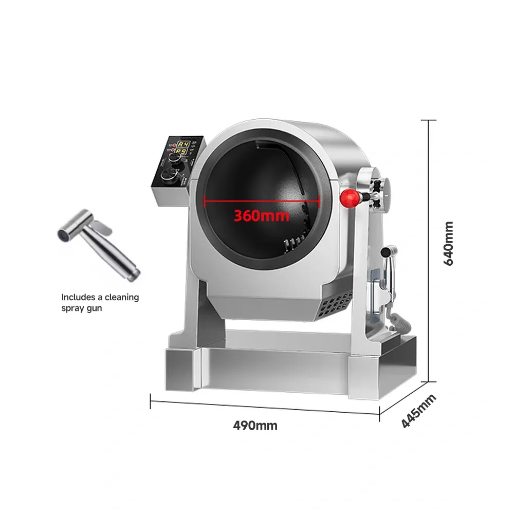Automatische Fry-Maschine - Wok - foodmachtech
