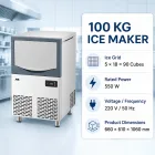 Fabricante de hielo comercial de 100 kg - Fabricante de hielo - foodmachtech