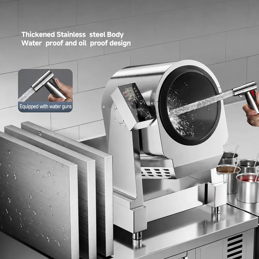 Automatische Fry-Maschine - Wok - foodmachtech
