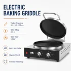 商用電気ベーキンググリドル、両面加熱パンケーキメーカー - 電気グリドル - foodmachtech
