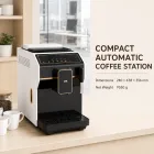 Máquina automática do café expresso, leite Frother, preto - Máquina de Café - foodmachtech
