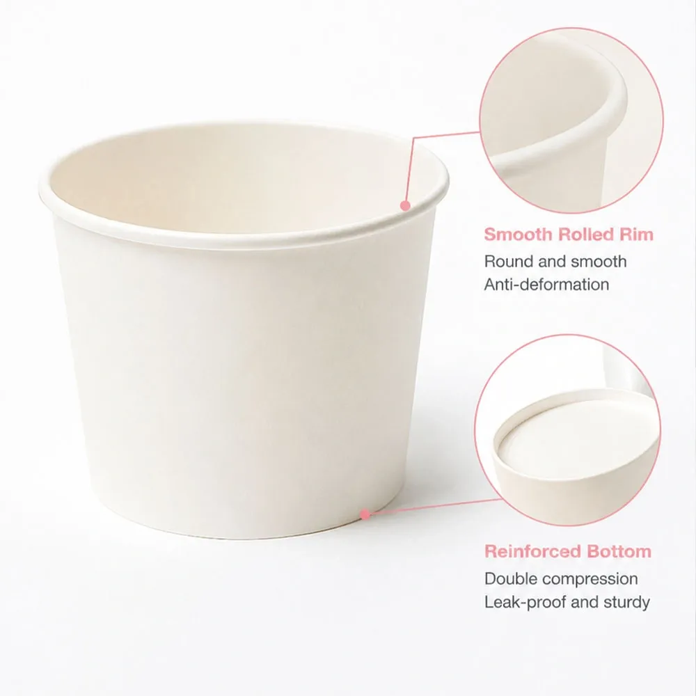 Disposable Ice Cream Paper Bowl - Consumables - foodmachtech