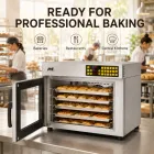 Elektrischer Ofen aus Edelstahl für profession elles Backen - Ofen - Food Mach Tech