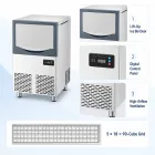 Fabricante de hielo comercial de 100 kg - Fabricante de hielo - foodmachtech
