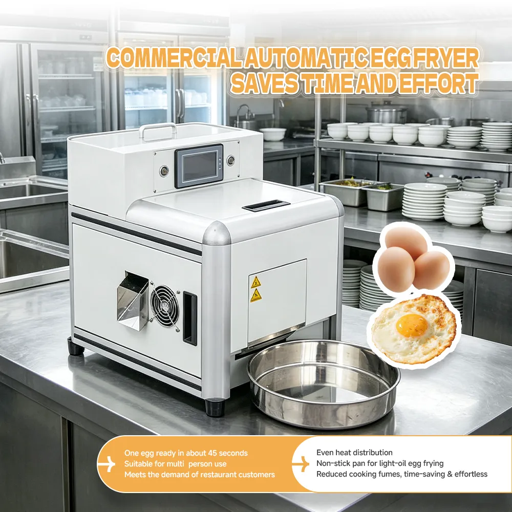 Kommerzielle automatische Eier fritte use -  - Food Mach Tech
