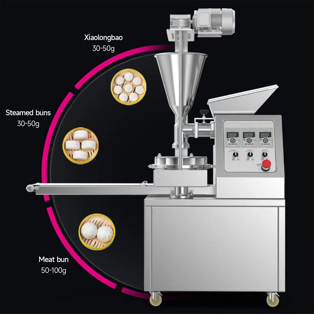 Kommerzielle automatische gedämpfte Brötchen herstellungs maschine -  - Food Mach Tech