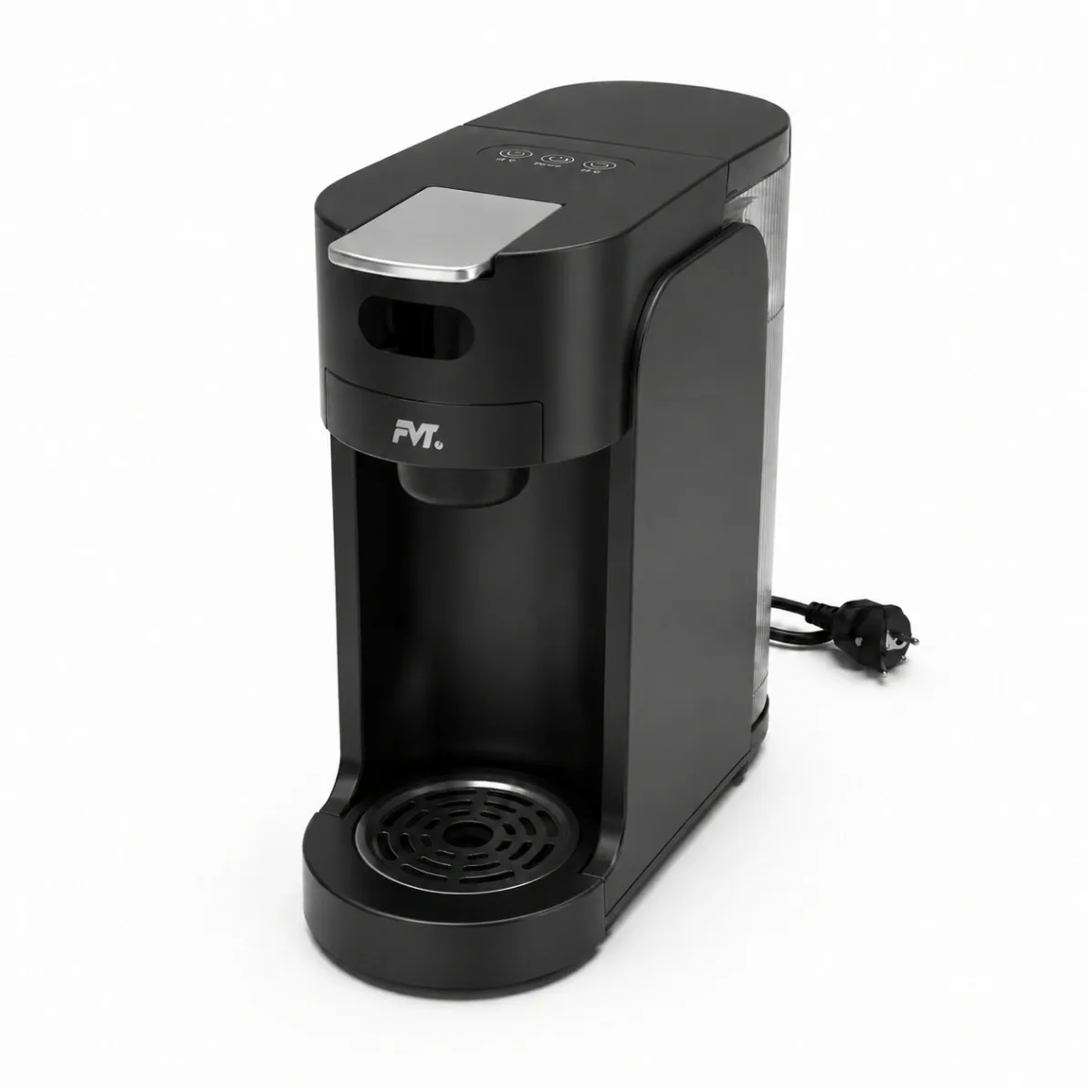 Kompakte Kapsel-Kaffee maschine, 1450W Single Serve Espresso maschine mit 3-Knopf-Steuerung -  - Food Mach Tech