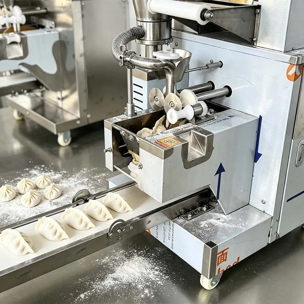 Automatische Knödel wickel maschine -  - Food Mach Tech