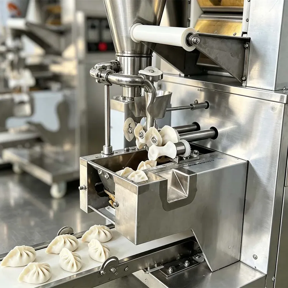 Automatische Knödel wickel maschine -  - Food Mach Tech