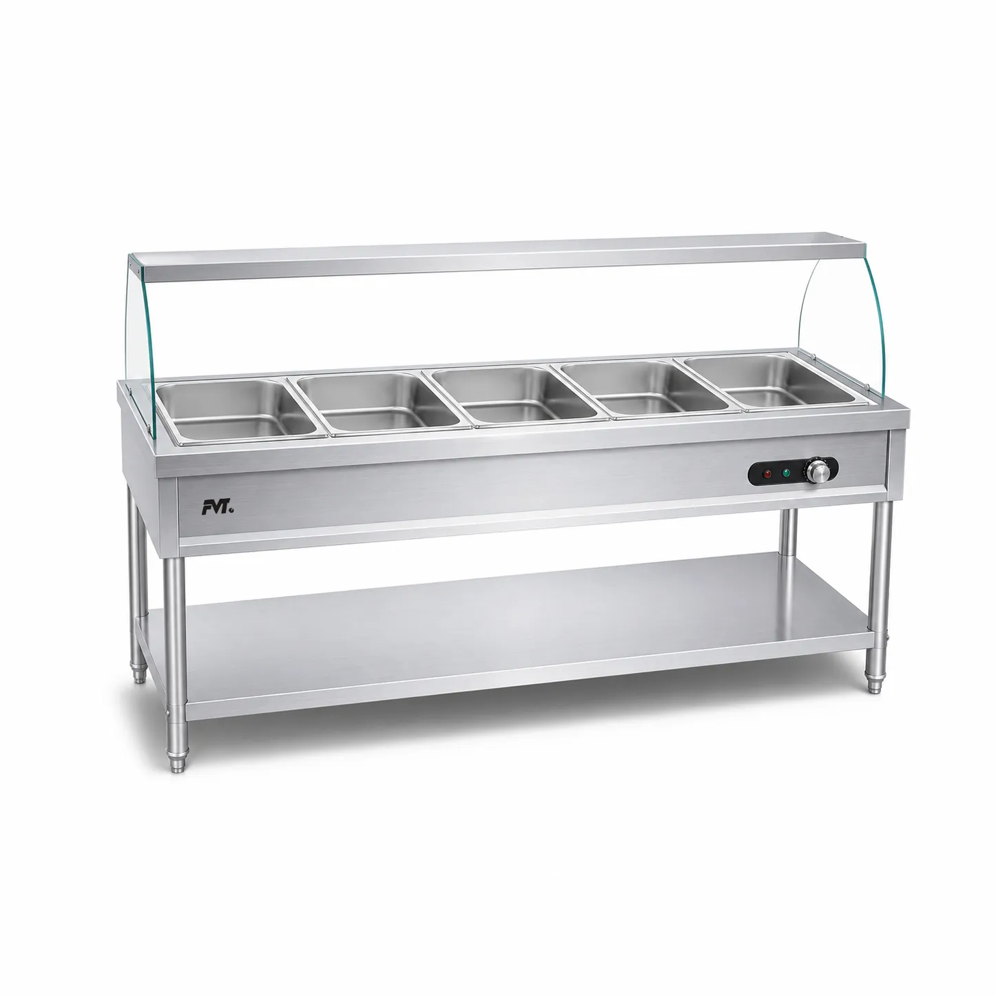 Edelstahl Buffet Lebensmittel wärmende Tabelle -  - Food Mach Tech