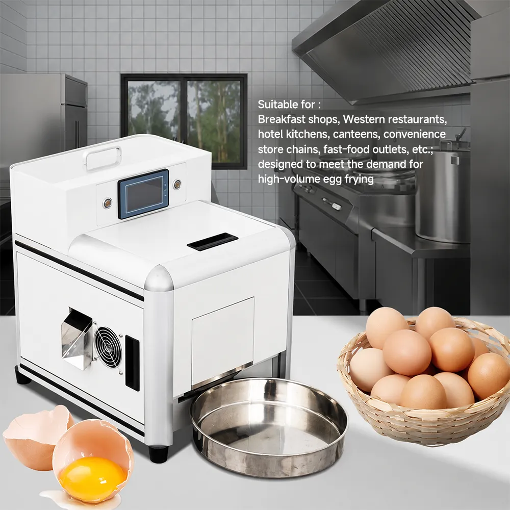 Kommerzielle automatische Eier fritte use -  - Food Mach Tech