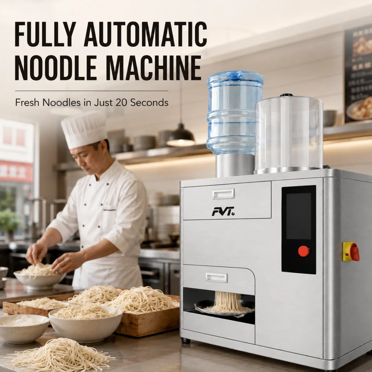 Voll automatische Nudel maschine -  - Food Mach Tech