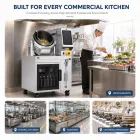 자동 상업용 Stir-Fry 기계, 8kW 자동 조리 식품 서비스 주방용 성분 분배 -  - Food Mach Tech