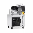 자동 상업용 Stir-Fry 기계, 8kW 자동 조리 식품 서비스 주방용 성분 분배 -  - Food Mach Tech