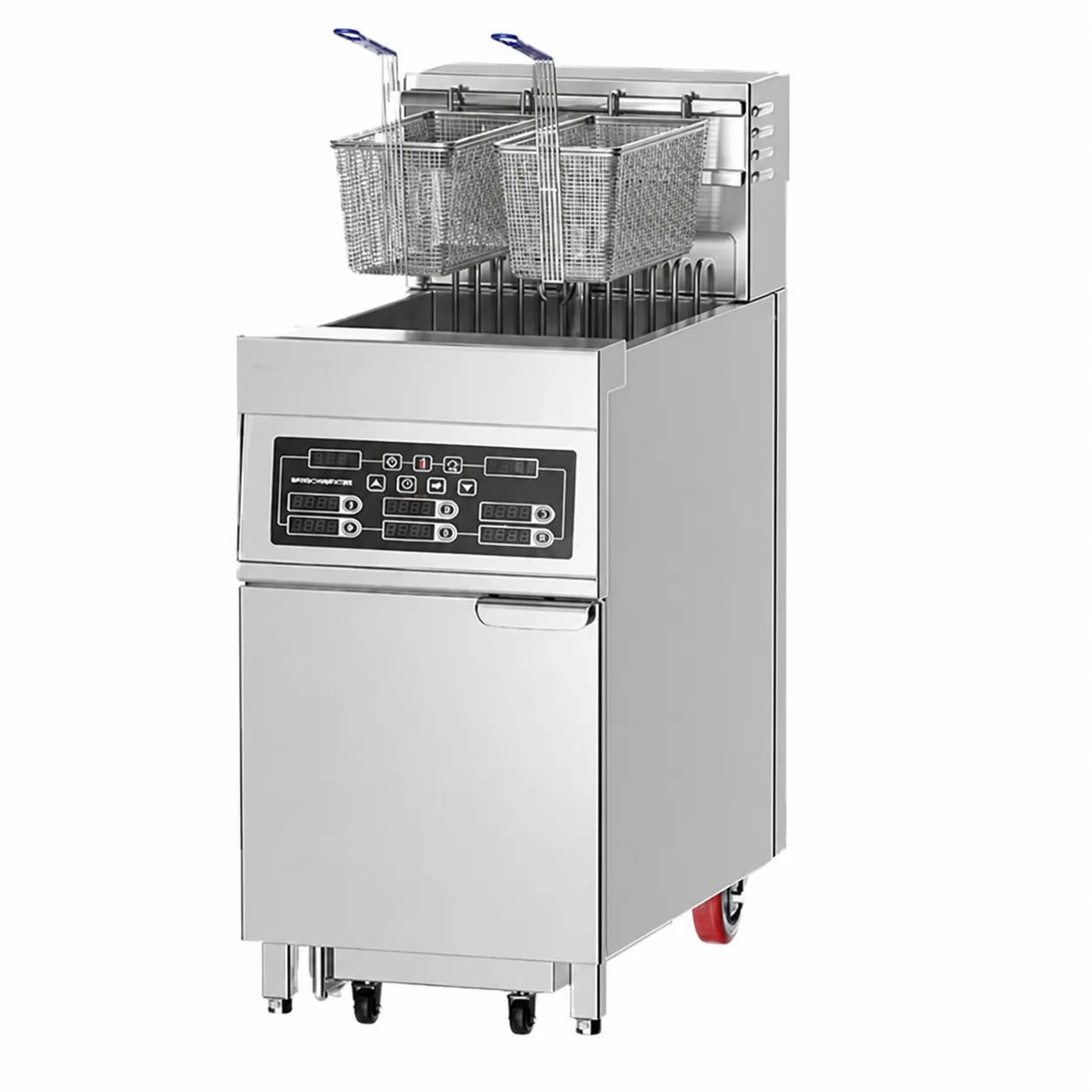 Kommerzielle voll automatische elektrische Friteuse, Auto Lift und Timing-Steuerung - Friteuse - Food Mach Tech