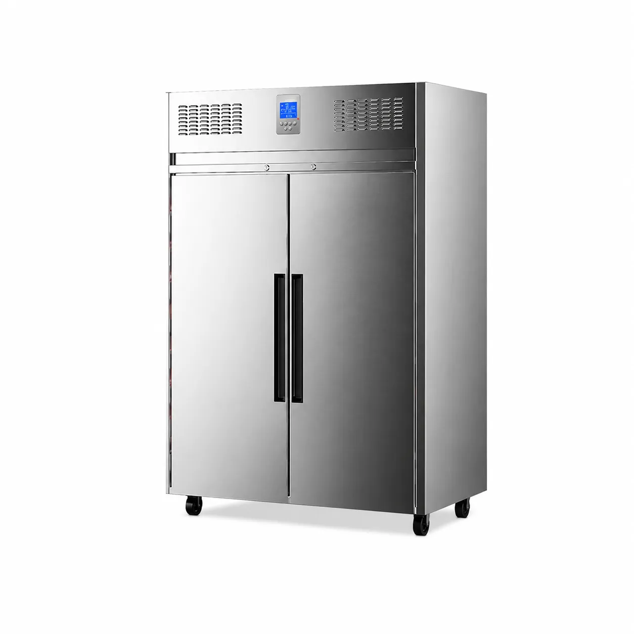 Inverter-getriebene Doppel-Tür-Gefrier schrank - Kühllager für Obst und Gemüse - Food Mach Tech
