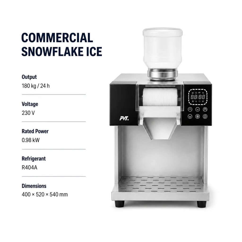 Kommerzielle Schneeflocke-Eismaschine - Eismaschine - Food Mach Tech