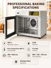 Elektrischer Ofen aus Edelstahl für profession elles Backen - Ofen - Food Mach Tech