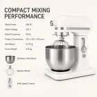 Kommerzieller Stand mixer, Elektro koch mixer mit Stainless-Stahl-Schüssel, Kuchen teig & Bäckerei-Teig-Vorbereitung - Pulpmaschine - Food Mach Tech