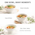 북유럽 스타일 뼈 중국 국수 그릇, 매운 냄비, 차가운 국수 및 얼음 젤리에 적합 -  - Food Mach Tech