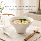 북유럽 스타일 뼈 중국 국수 그릇, 매운 냄비, 차가운 국수 및 얼음 젤리에 적합 -  - Food Mach Tech