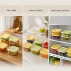 식품 저장 용기 세트 6, 400 cules 식사 준비 용기 -  - Food Mach Tech