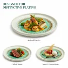서구식 디너 플레이트, 에메랄드 그린 -  - Food Mach Tech