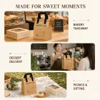 디저트 신선한 유지 (50 PCS) 를 위한 부직포 절연 가방 -  - Food Mach Tech