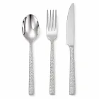 Verdickte 304 Edelstahl gehämmert Western Geschirr 3-teiliges Set -  - Food Mach Tech