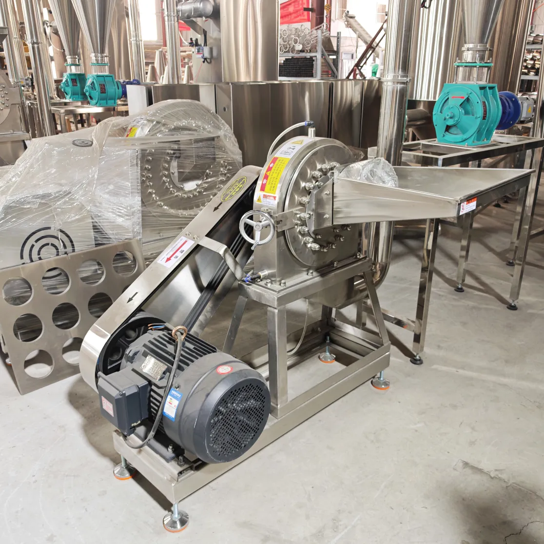Automatic Yam Flour Making Machine Herbal Grinding Machine Powder Making Equipment - Food Crushers - foodmachtech