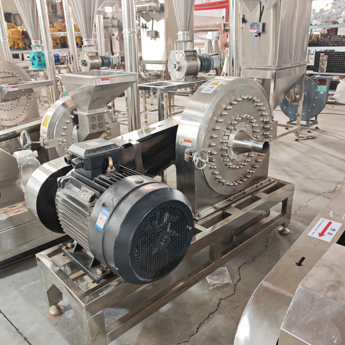 Thiết bị Chế biến bột ngô công nghiệp-Máy mài bột ngô tự mồi - Máy nghiền thực phẩm - foodmachtech