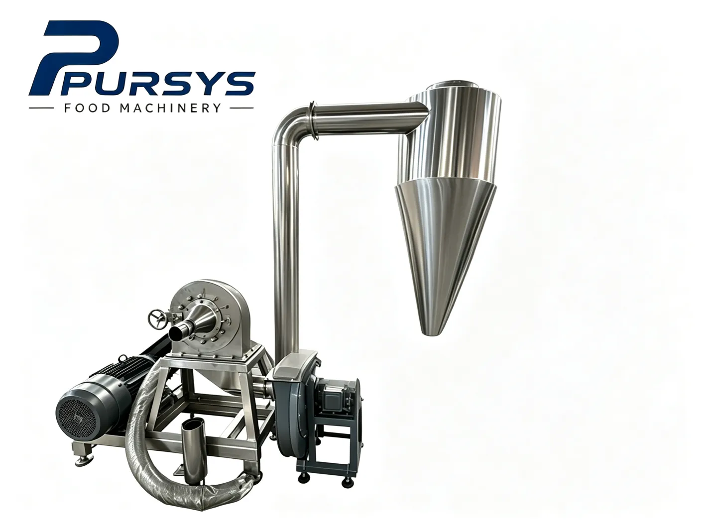 Universal Spice Crusher Stainless Steel Rice Wheat Corn Flour Grinder Ginger Cinnamon Pepper Garlic Powder Making Machine Icing - Food Crushers - foodmachtech