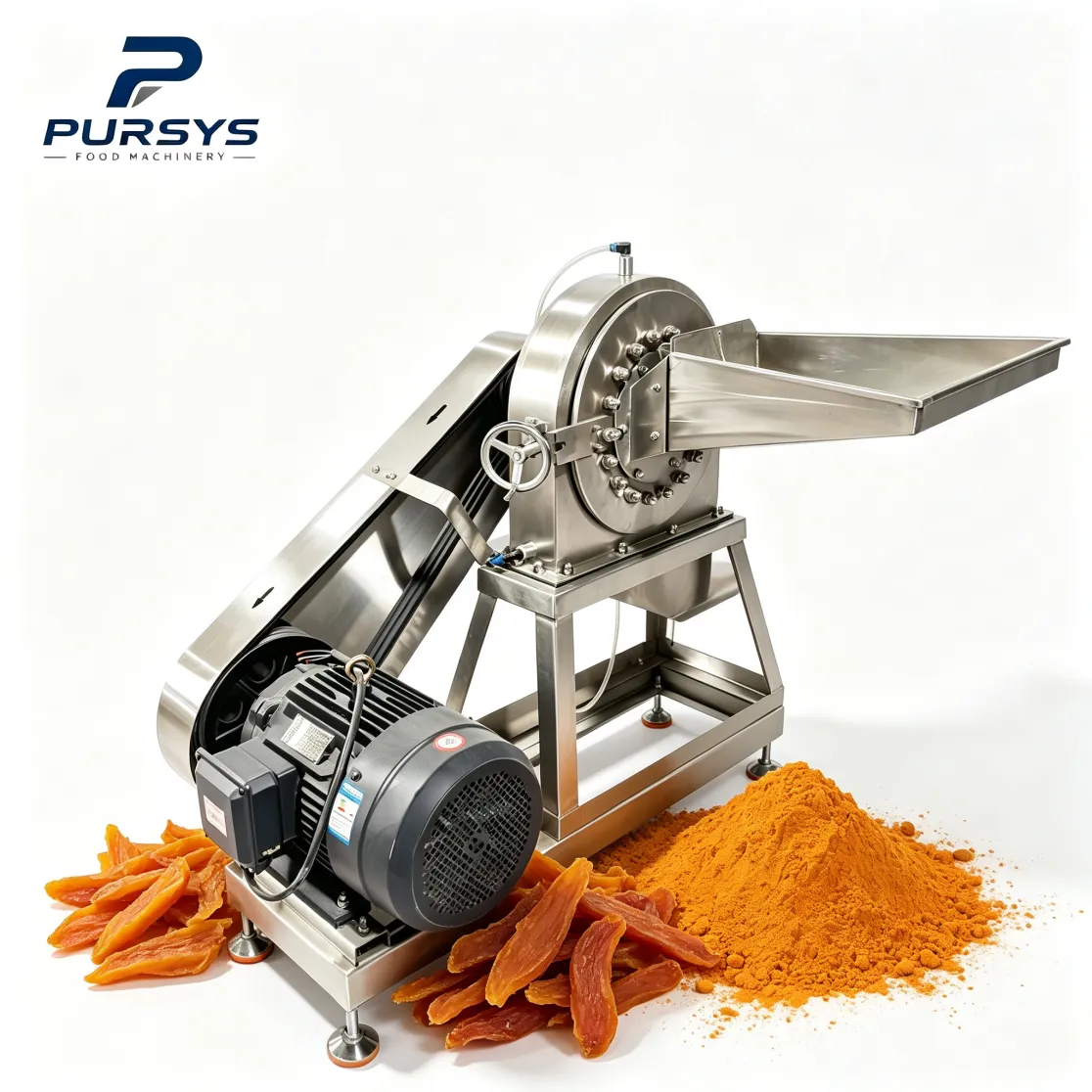 Small Scale Dry Sweet Potato Chips Flour Making Machine - Food Crushers - foodmachtech
