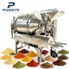 Stainless steel drum mixer, spice and condiment mixing equipment - Mixer - foodmachtech