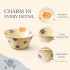 귀여운 고양이 시리즈 국수 그릇 -  - Food Mach Tech